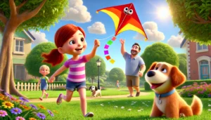 The Lost Kite and the Friendly Stranger